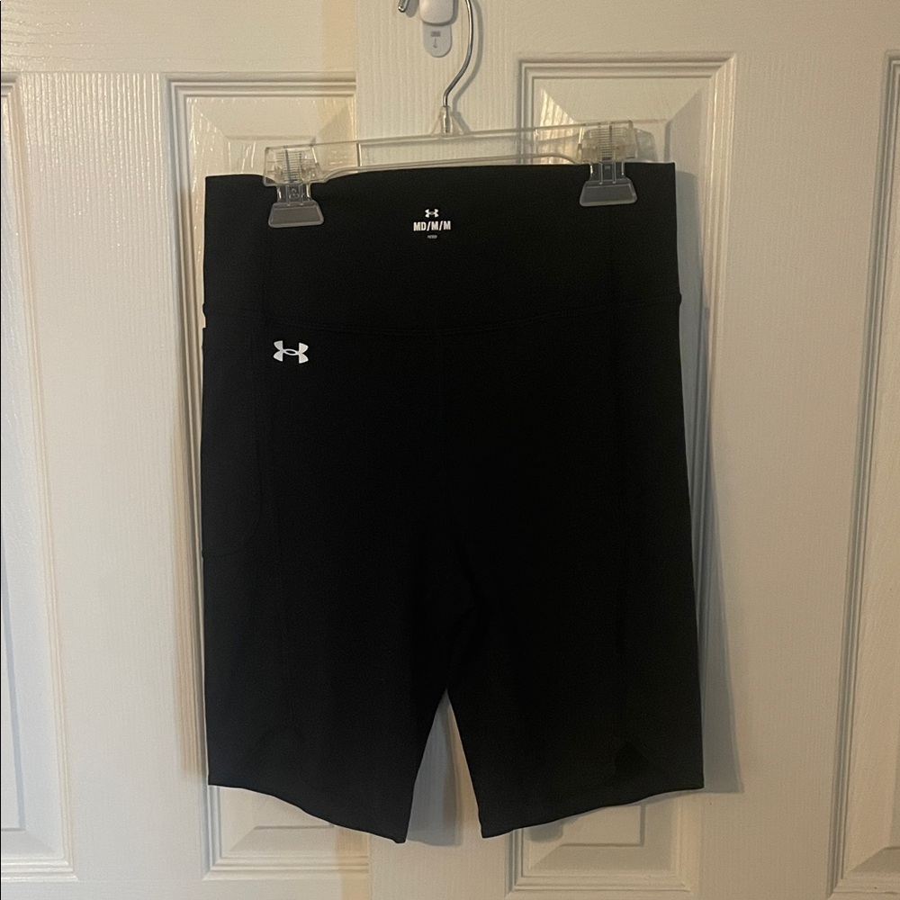 Under Armour Midnight Fitted Black Training Shorts